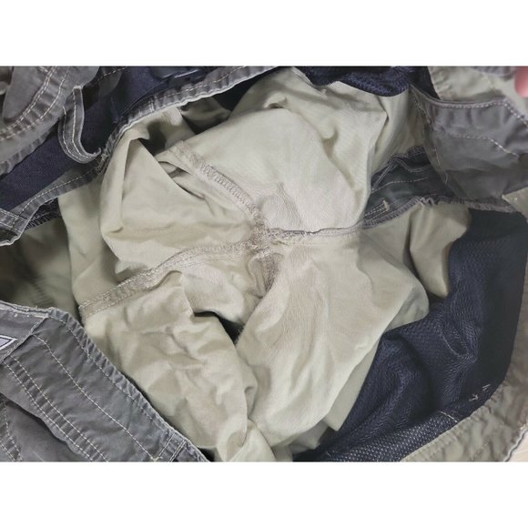 Men's Kuhl 40 Cargo Shorts Dark Adjustable Waist Hiking Utility *Stain Spots - Picture 7 of 8